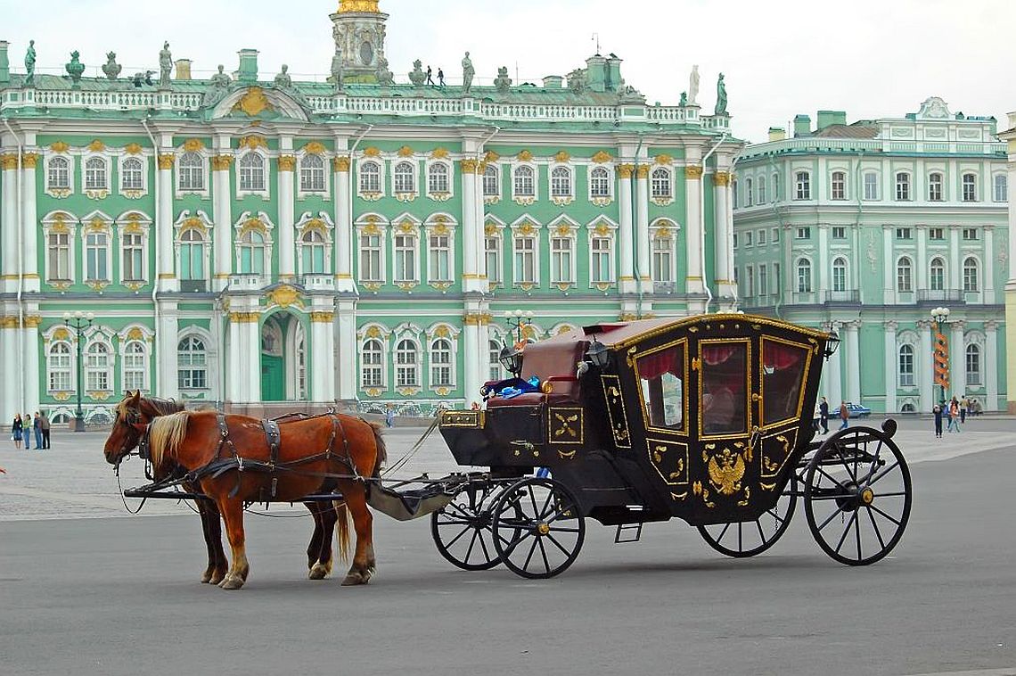 Schlossplatz in St. Petersburg